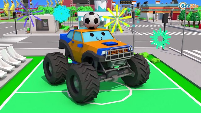 Le Dépanneuse Jaune et ses amis - Dessin animé français - Drôles Voitures