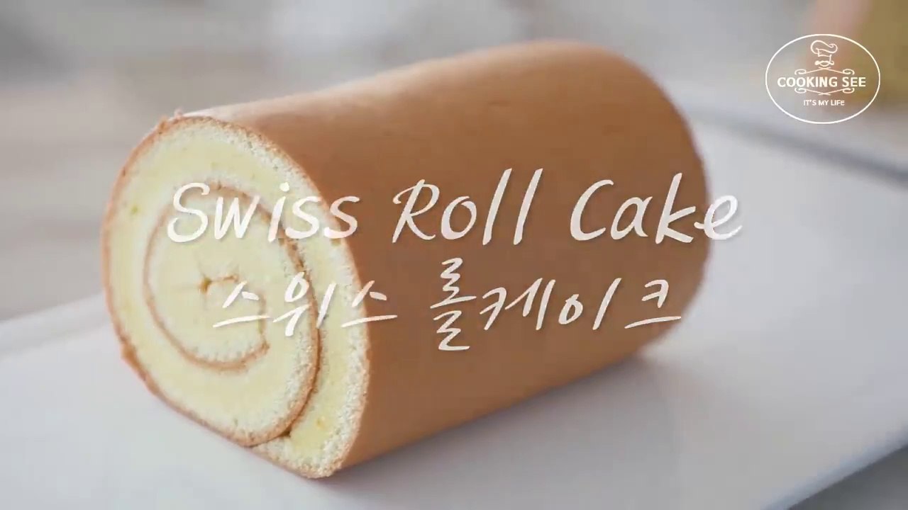 How to Make Swiss Roll Cake-Basic Roll Cake Rec...
