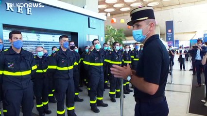 شاهد: الاتحاد الأوروبي يعتزم إرسال  نحو مئة إطفائي إلى بيروت