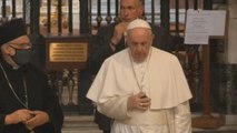 El papa sale del Vaticano tras el confinamiento y acude a Santa María Mayor