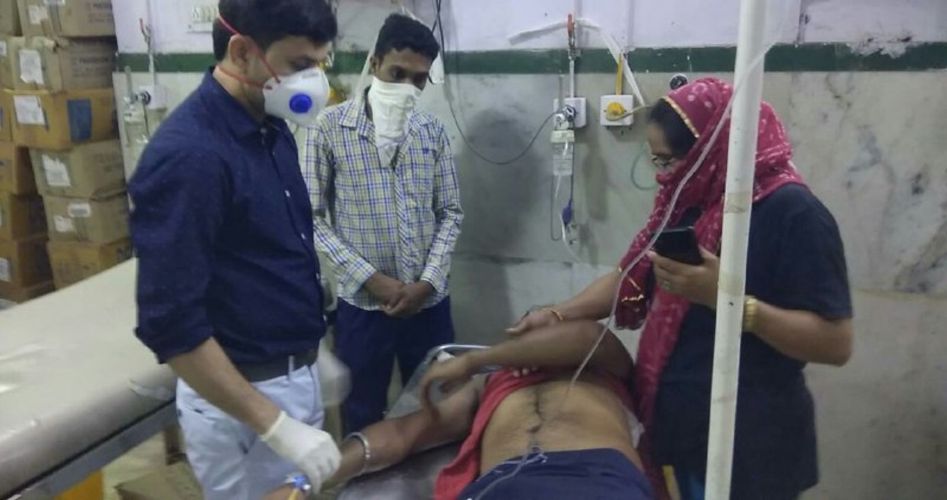 गवाही देने की रंजिश में युवक पर चाकू से हमला