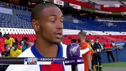 Abdou Diallo : "On espère que Verratti revienne le plus vite possible"