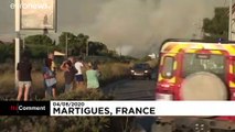 Пожары на юге Франции вспыхнули с новой силой