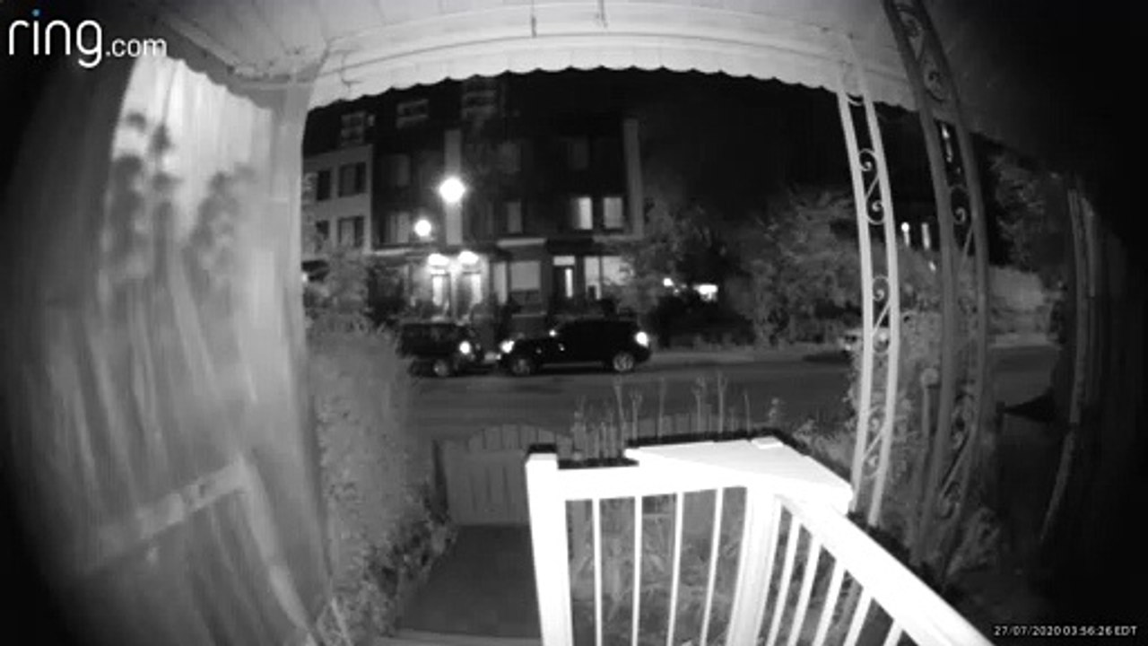 Ripped Naked Man Rips Fence and Throws It