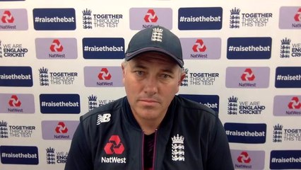 England's Chris Silverwood post day 1 of 1st Test