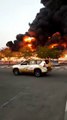 Incendio en un mercado de Emiratos Árabes Unidos