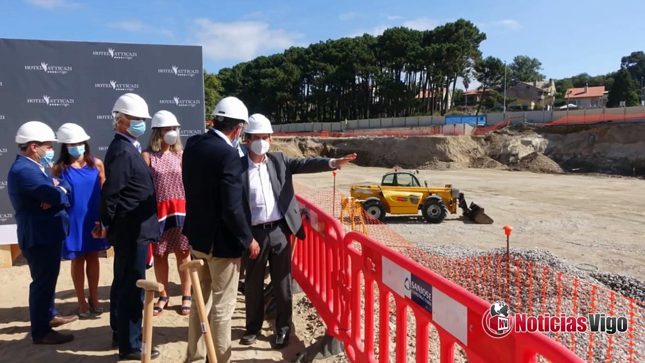 Caballero destaca a reactivacion urbanistica da cidade con proxectos como o Hotel Attica 21 en Samil