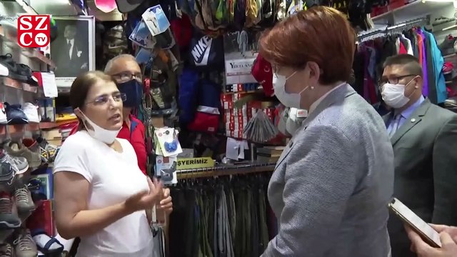 Akşener ile Kıbrıs gazisi arasında ilginç diyalog