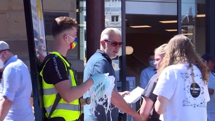 Netherlands introduces mask-wearing measures in busy neighbourhoods in Amsterdam