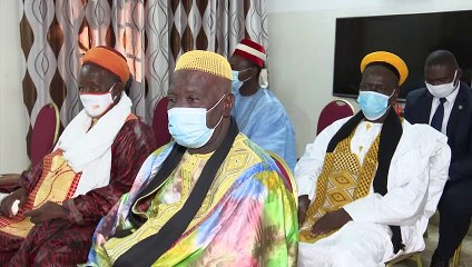 Le Premier Ministre Hamed Bakayoko  chez le Président du COSIM