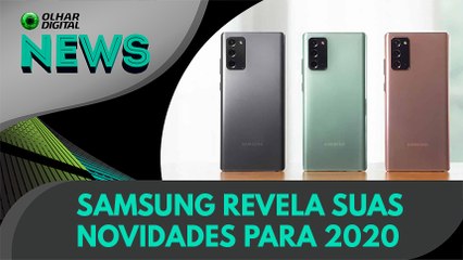 Ao Vivo | Samsung revela suas novidades para 2020 | 05/08/2020 #OlharDigital