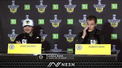 Bruins Goaltender Tuukka Rask Reacts To Squad's Loss To Lightning