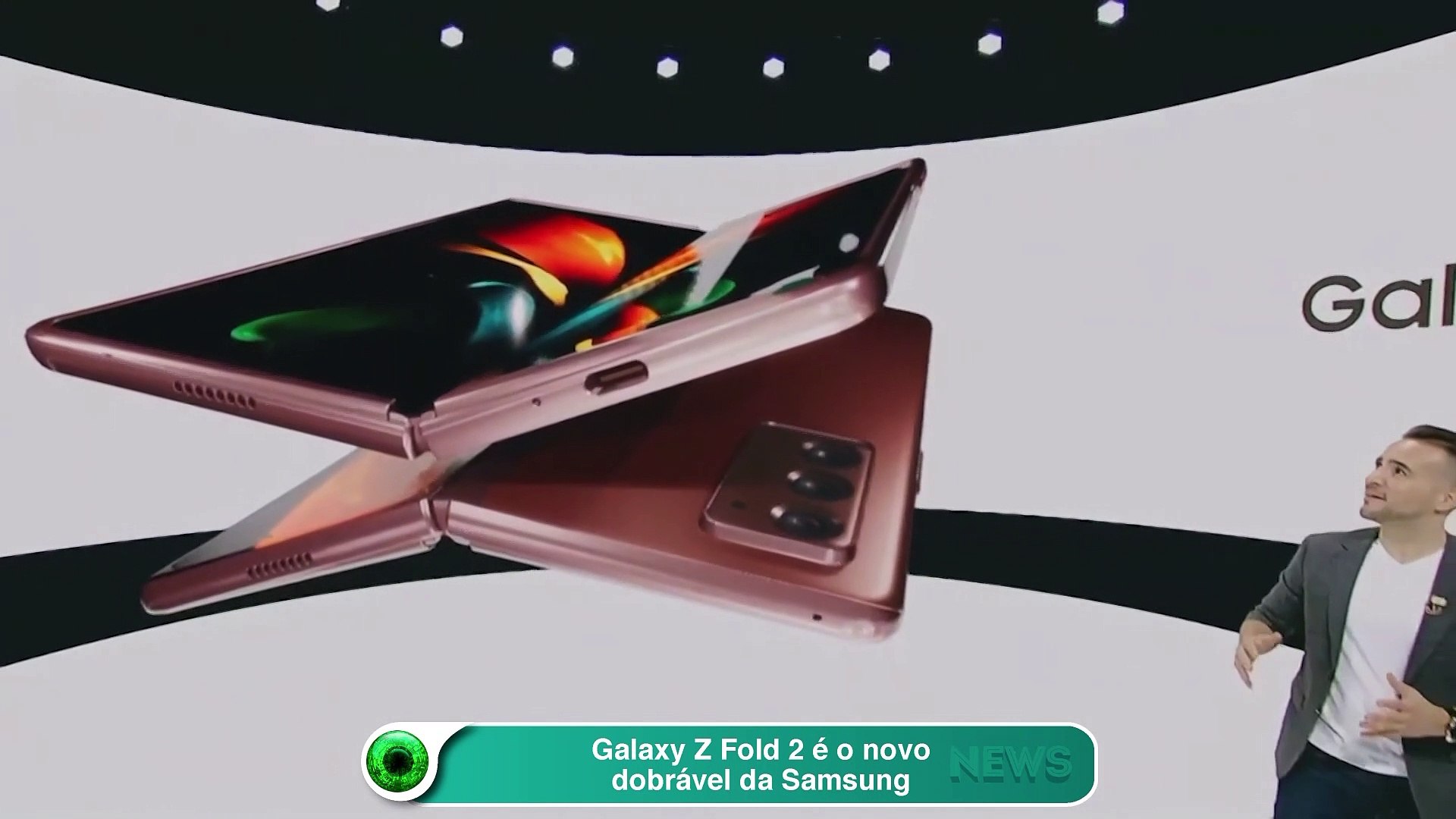 Galaxy Z Fold 2 E O Novo Dobravel Da Samsung Video Dailymotion