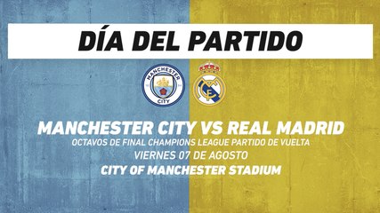 Manchester City vs Real Madrid, frente a frente: Champions League