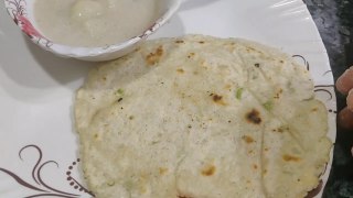 How to make food for fast? Ekadashi vrat special paratha and sabji. एकादशी व्रत का खाना कैसे बनाए?