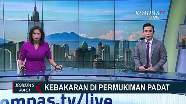 Kebakaran di Kawasan Padat Penduduk, Pemadaman Tekendala Sumber Air!