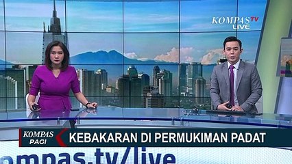 Kebakaran di Kawasan Padat Penduduk, Pemadaman Tekendala Sumber Air!