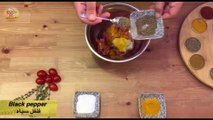 How To Make Traditional Persian Beef Koobideh Kebab- کباب کوبیده بدون نیاز به سیخ گرفتن در داخل فر