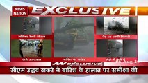 Heavy rain caused water logging in mumbai watch condition of mayanagri