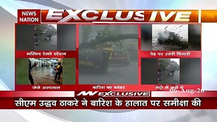 Heavy rain caused water logging in mumbai watch condition of mayanagri