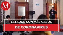 Siete entidades se encuentran en fase ascendente de covid-19