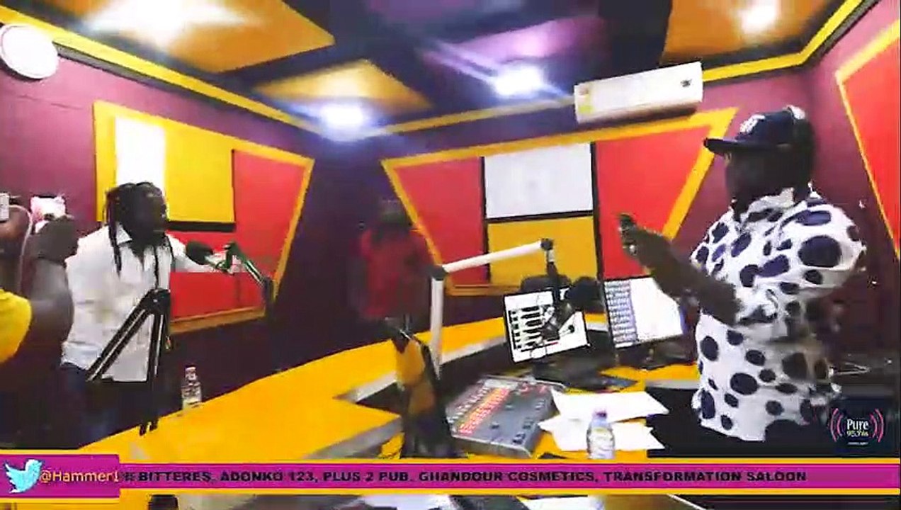 Samini performs live on Hammer Time