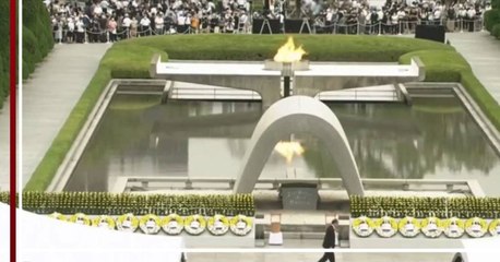 ญี่ปุ่นจัดพิธีรำลึก 75 ปี ระเบิดปรมาณูถล่มฮิโรชิมา