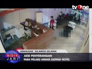 Aksi Penganiayaan Petugas Keamanan Hotel Terekam Kamera