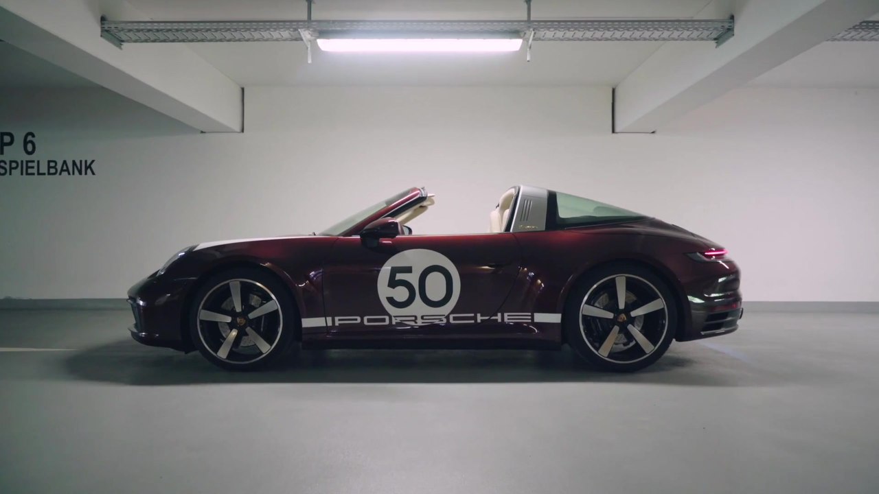 Die 911 Targa 4S Heritage Design Edition