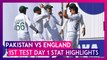 PAK vs ENG 1st Test 2020 Day 1 Stat Highlights: Babar Azam, Shan Masood Impress