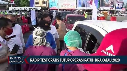 Rapid Test Gratis Tutup Operasi Patuh Krakatau 2020