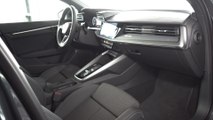The new Audi A3 Sedan Interior Design in Manhattan grey