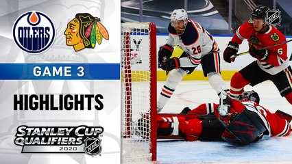 NHL Highlights | Oilers @ Blackhawks 8/05/2020