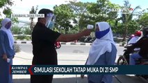 21 SMP Menggelar Simulasi Sekolah Tatap Muka