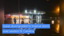 Isaias downgraded to tropical storm over eastern N. Carolina, and other top stories from August 06, 2020.