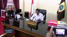 Sembuh Dari Covid-19, Bupati Pemalang Kembali Bekerja