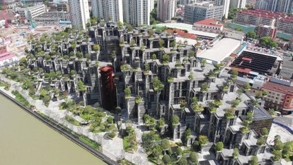 China's ‘terraced’ buildings maintain reputation for unorthodox architecture