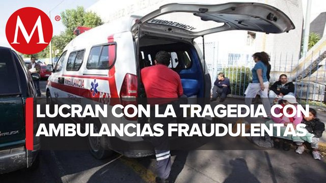 Ambulancias irregulares lucran con pacientes de CdMx