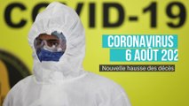 Coronavirus en Belgique: les chiffres du jour (6 août 2020)