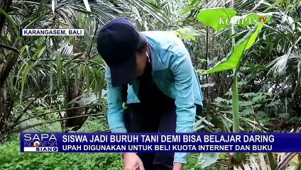 Siswi SMA Ini Rela Jadi Buruh Tani Agar Bisa Beli Kuota Internet