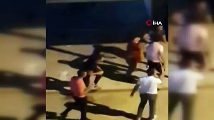 Kaza sonrası yumruklar havada uçuştu