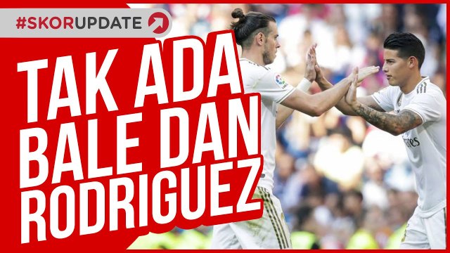 TAK ADA GARETH BALE DAN JAMES RODRIGUEZ JELANG REAL MADRID VS MANCHESTER CITY