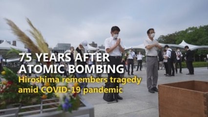 Hiroshima marks resilience 75 years after atomic bomb