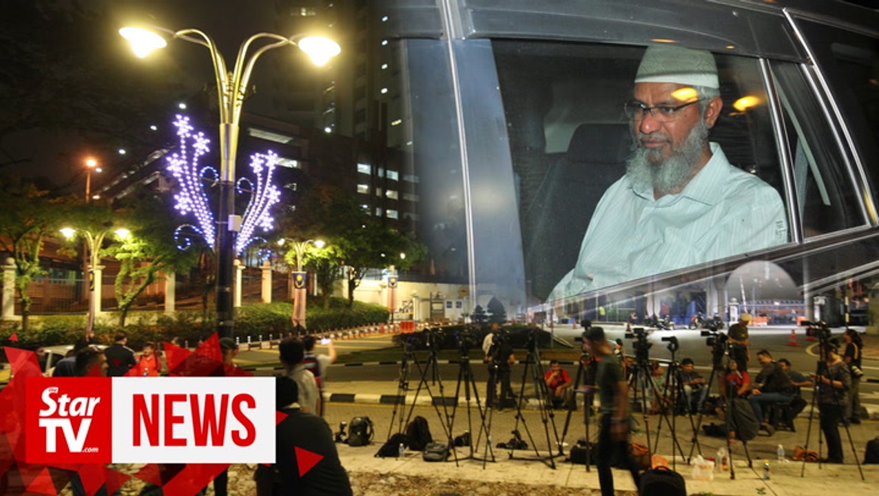 Zakir Naik still in Bukit Aman even after nine hours of questioning