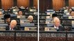 Najib’s reaction during mid-term review speech draw attention from MPs; mixed reactions from netizens