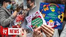 We'll 'celebrate later': Christmas cards for HK protesters