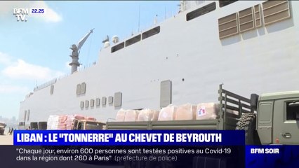Arrivé à Beyrouth, comment le "Tonnerre" va venir en aide à la reconstruction