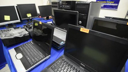 Cops nab guard and teens for stealing computers