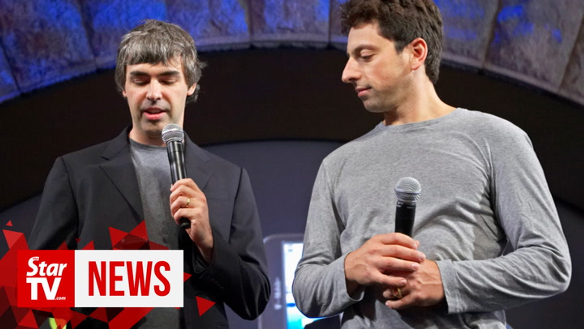 ⁣Google co-founders step aside; Pichai to helm Alphabet