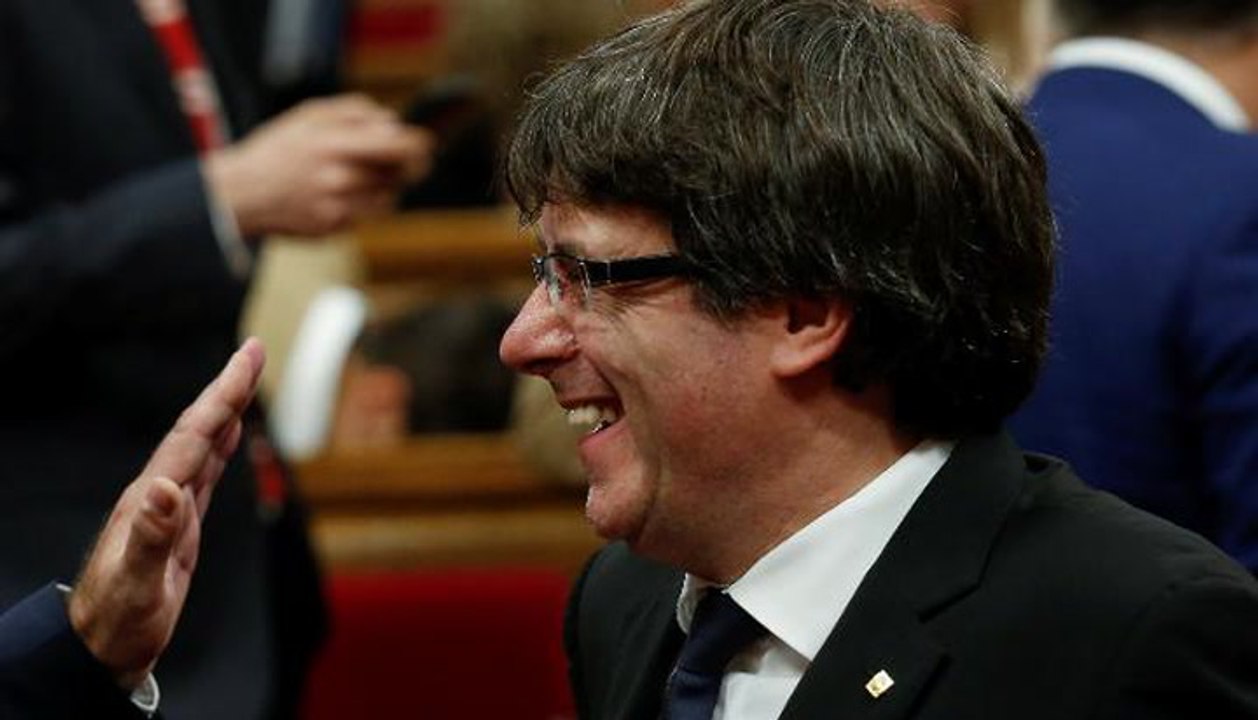 Catalan leader puts independence on hold